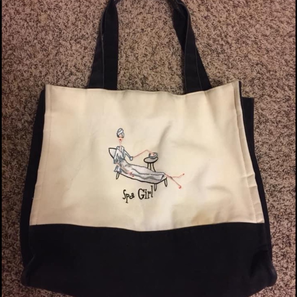 Cute “spa girl” Tote!